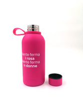 Carica l'immagine nel visualizzatore di Gallery, Borraccia "Niente ferma il rosa Niente ferma le donne"