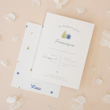 Carica l'immagine nel visualizzatore di Gallery, Invito con busta - Linea Frutta (20 pezzi)