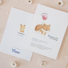 Carica l'immagine nel visualizzatore di Gallery, Invito con busta - Linea Acquerello (20 pezzi)