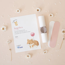 Carica l'immagine nel visualizzatore di Gallery, Pergamena - Linea Acquerello - Scritta Rosa (20 pezzi)