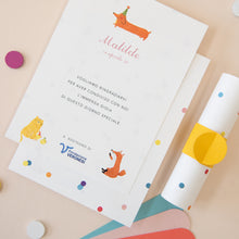 Carica l'immagine nel visualizzatore di Gallery, Pergamena - Linea Party - Scritta Rosa (20 pezzi)