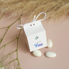 Carica l'immagine nel visualizzatore di Gallery, Scatoline porta confetti bicolore - Linea Foglie (20 pezzi)