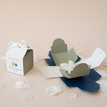 Carica l'immagine nel visualizzatore di Gallery, Scatolina - Linea Frutta - Scritta Blu (20 pezzi)