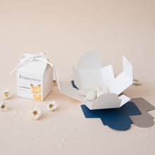 Carica l'immagine nel visualizzatore di Gallery, Scatolina - Linea Acquerello - Scritta Blu (20 pezzi)