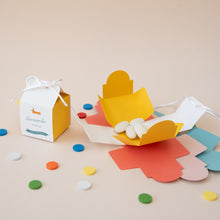 Carica l'immagine nel visualizzatore di Gallery, Scatolina - Linea Party - Scritta Blu (20 pezzi)