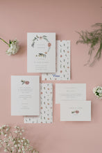 Carica l'immagine nel visualizzatore di Gallery, Partecipazioni/inviti con buste - Linea Fiori (20 pezzi)
