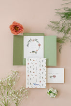Carica l'immagine nel visualizzatore di Gallery, Partecipazioni/inviti con buste cofanetto - Linea Fiori (20 pezzi)