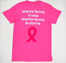 Carica l'immagine nel visualizzatore di Gallery, T-shirt + shopper "Niente ferma il rosa Niente ferma le donne"