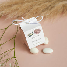 Carica l'immagine nel visualizzatore di Gallery, Scatoline porta confetti bicolore - Linea Fiori (20 pezzi)