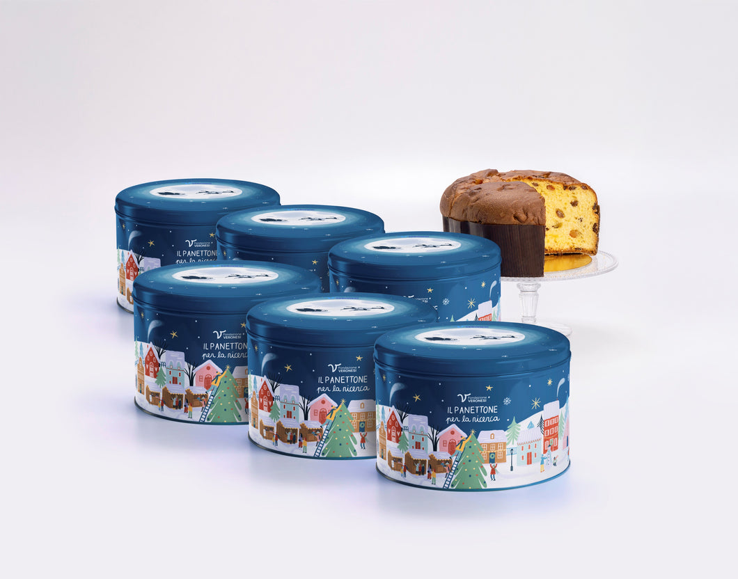 il Panettone per la ricerca® 2025: confezione da 6 pezzi