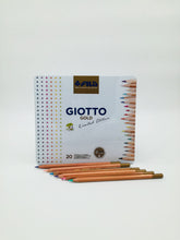 Carica l&#39;immagine nel visualizzatore di Gallery, Confezione da 20 pastelli colorati Giotto Gold for Kids
