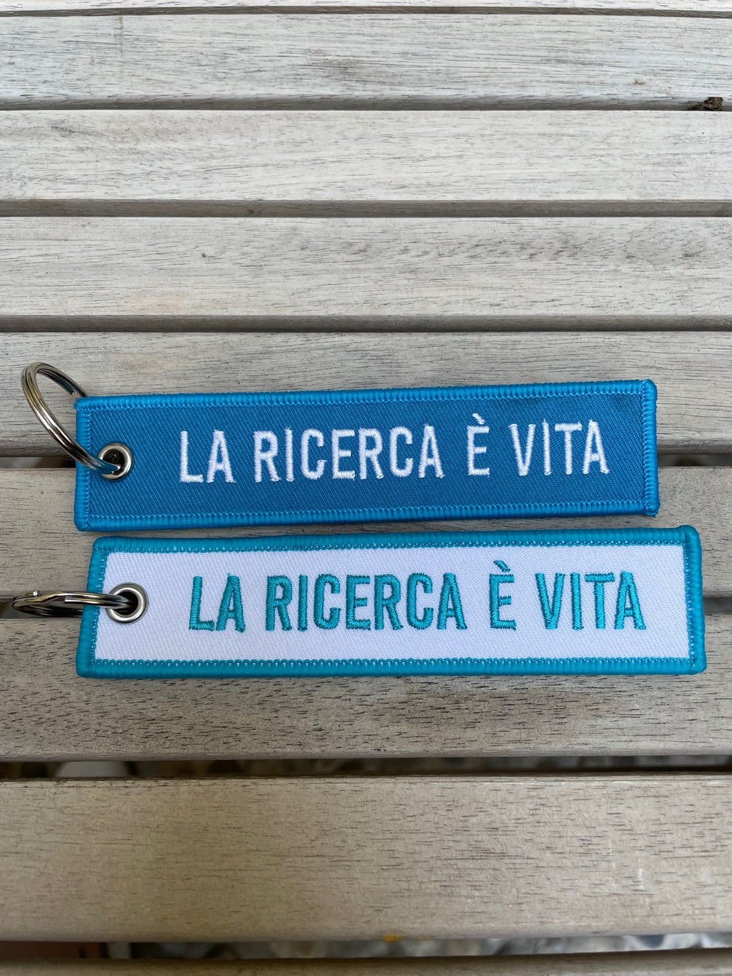 portachiavi LA RICERCA E' VITA - 2 pezzi